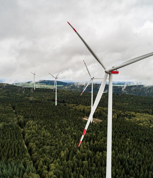 Windpark Hohfleck in Sonnenbühl